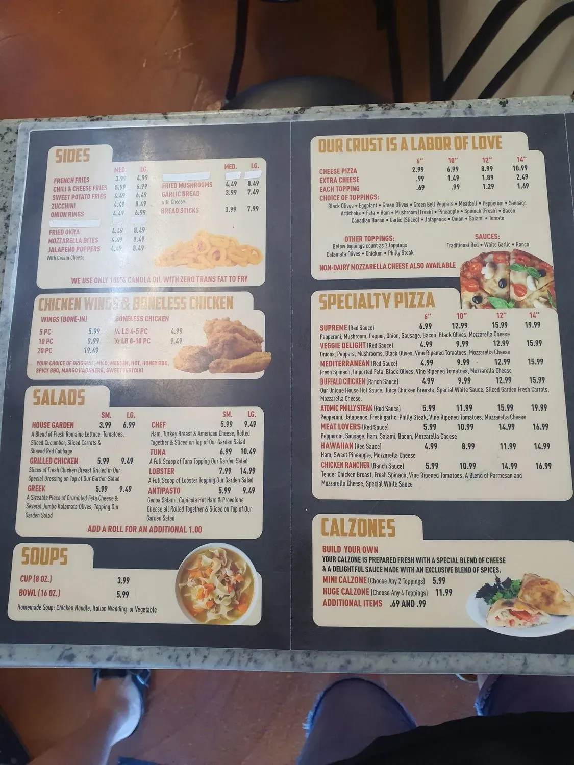 Menu 6
