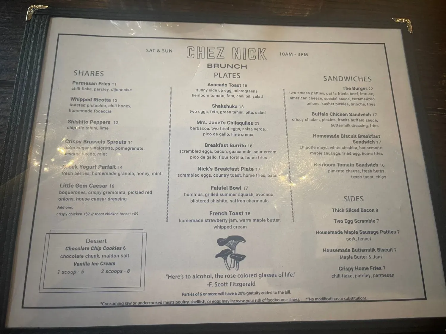 Menu 3