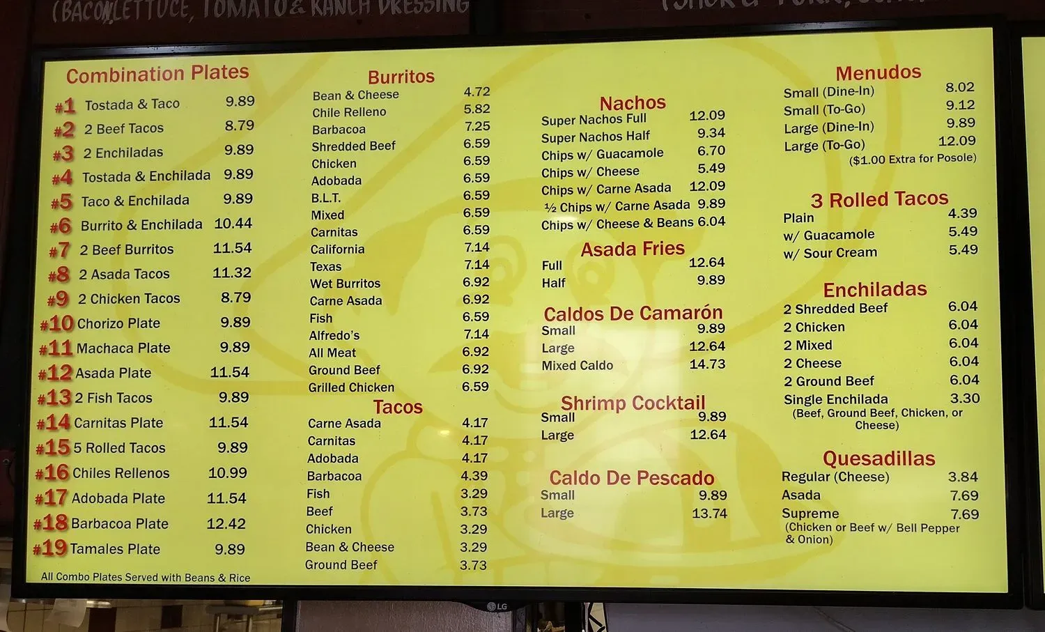 Menu 3