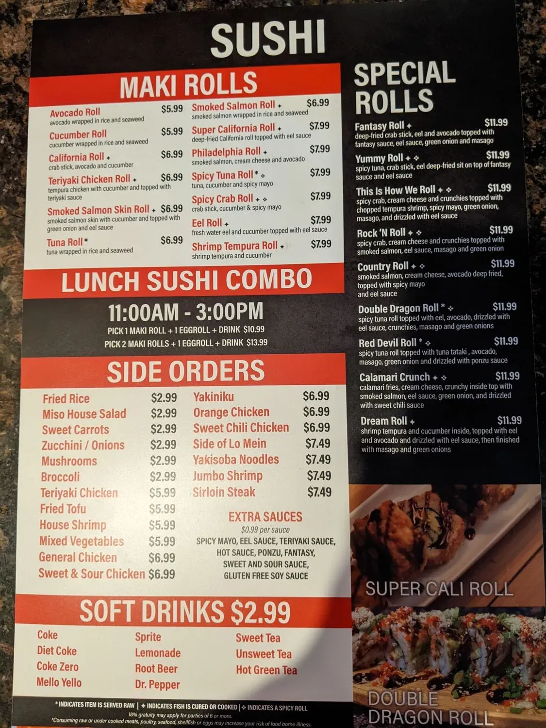 Menu 3