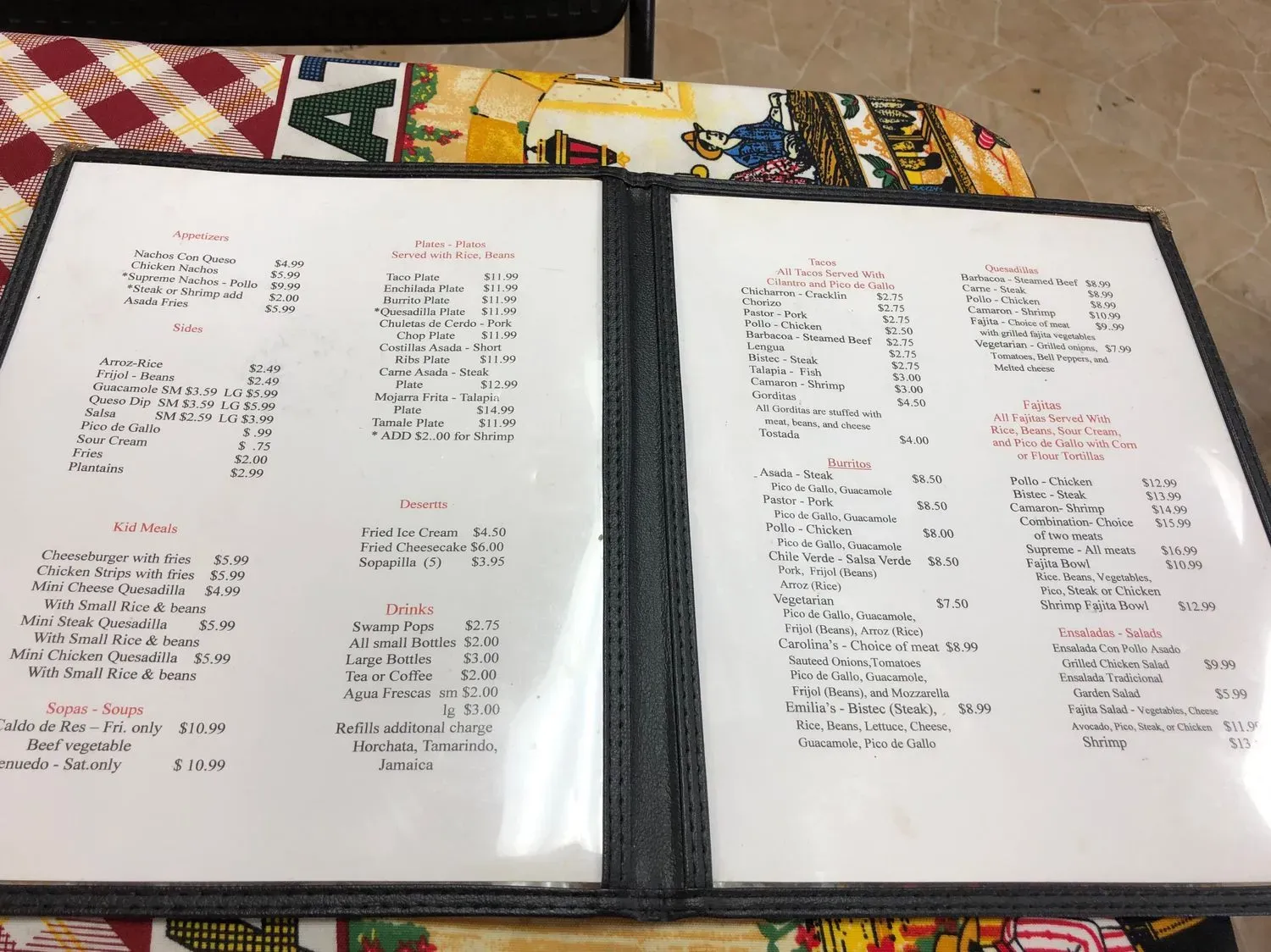 Menu 3