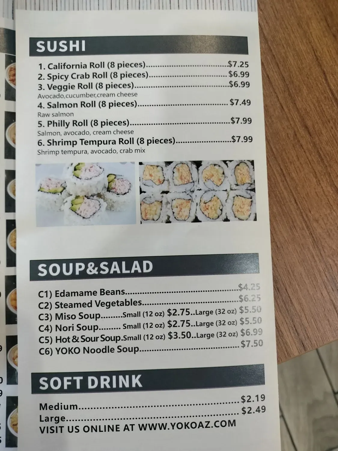 Menu 3