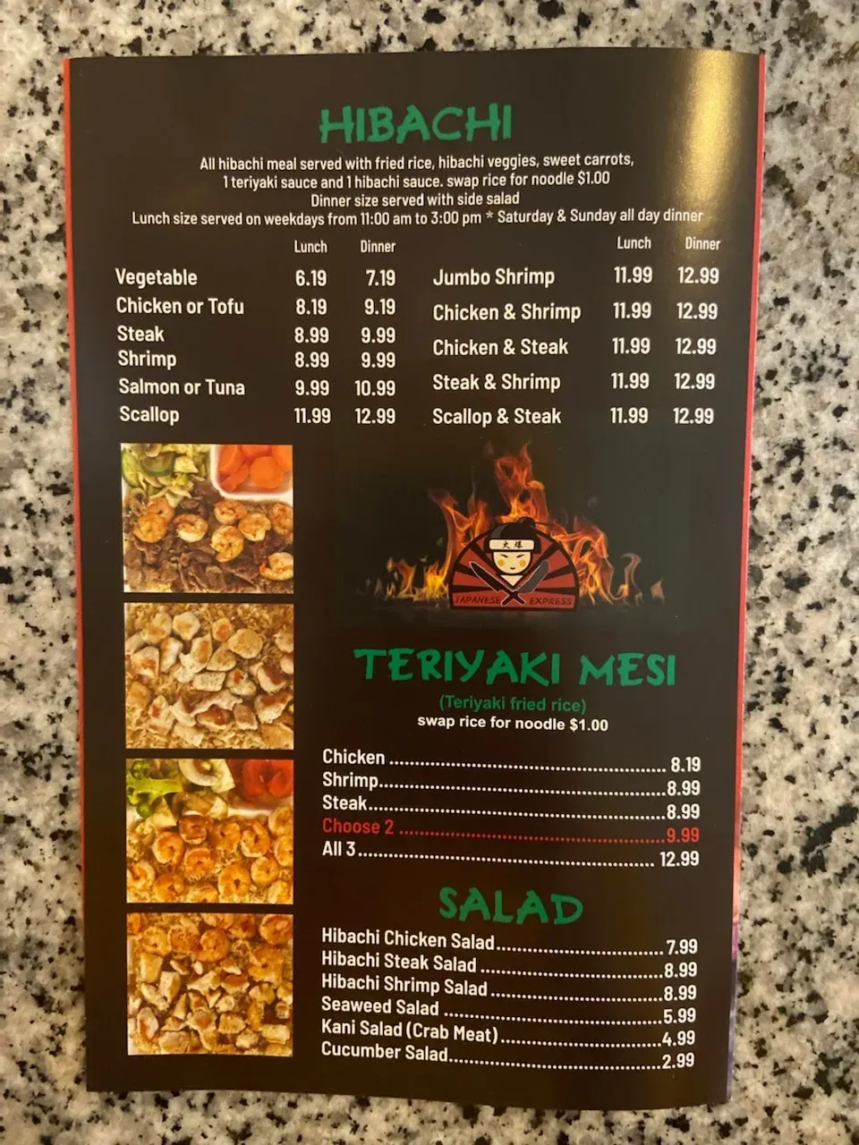 Menu 6