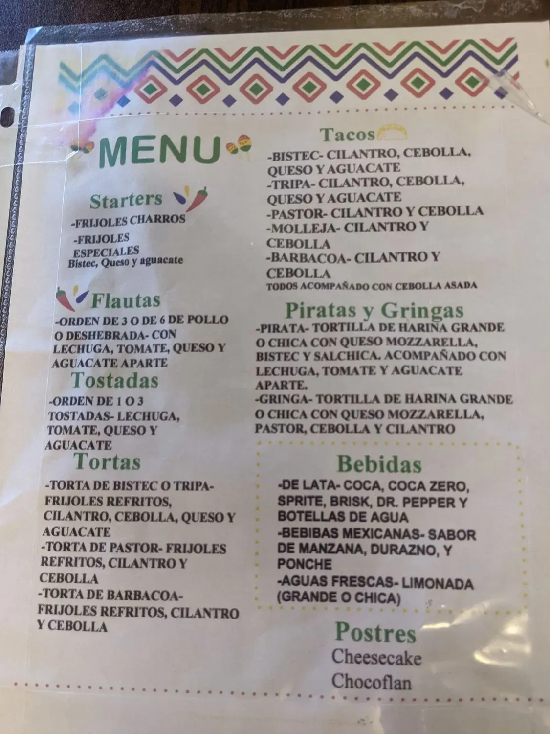 Menu 3