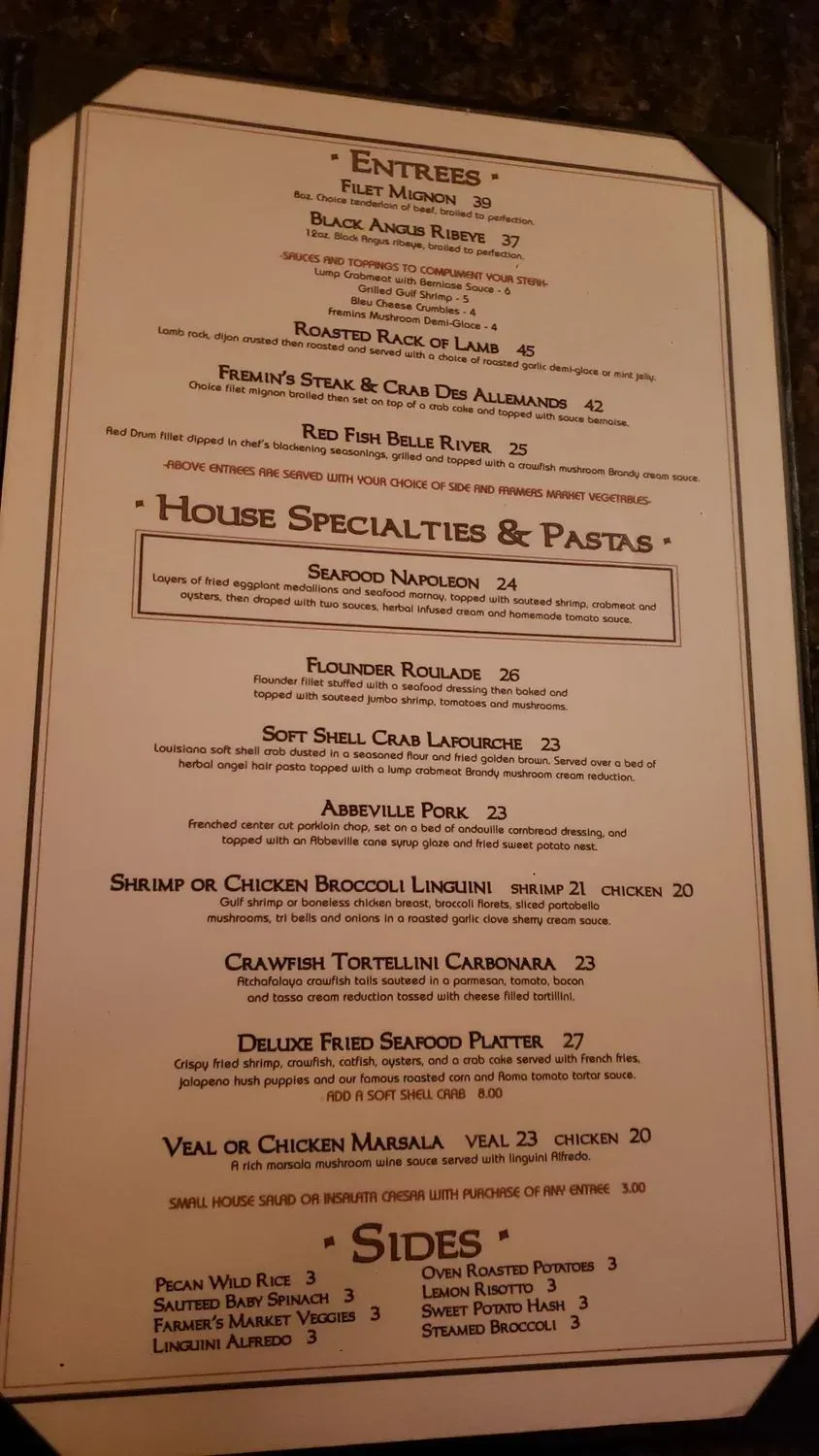 Menu 3