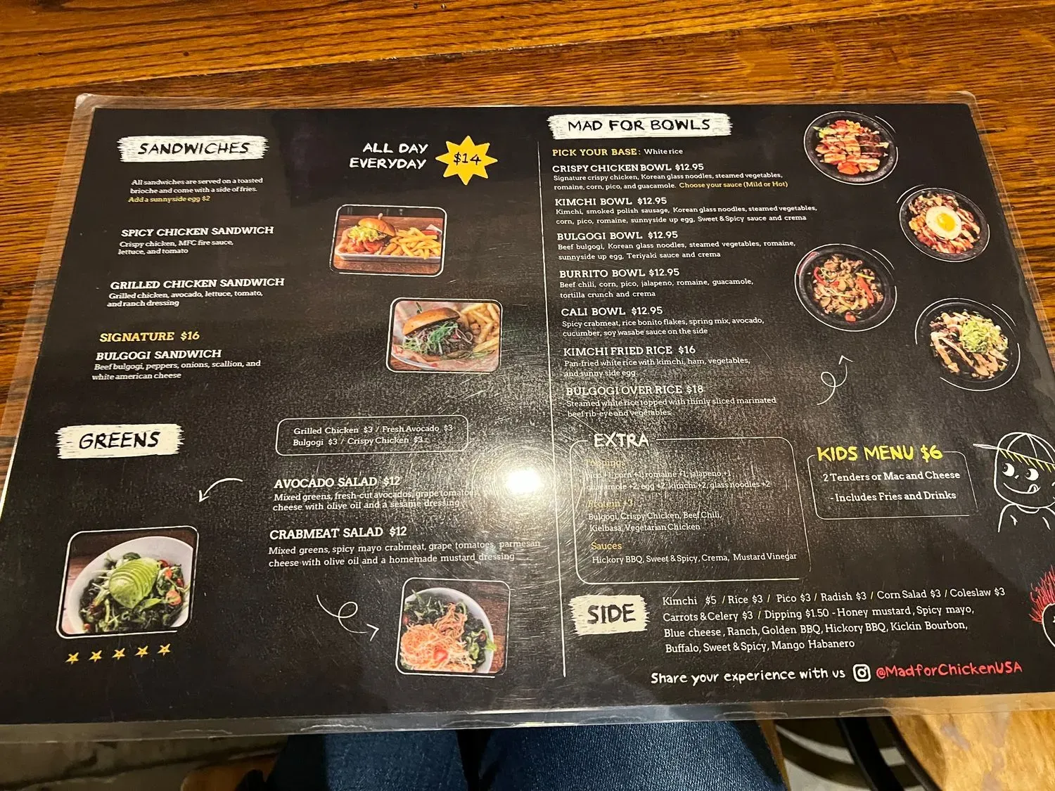 Menu 4