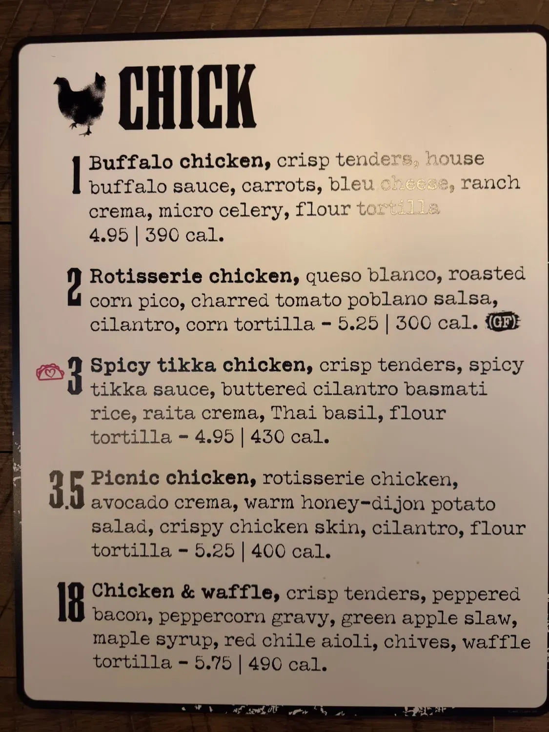 Menu 3