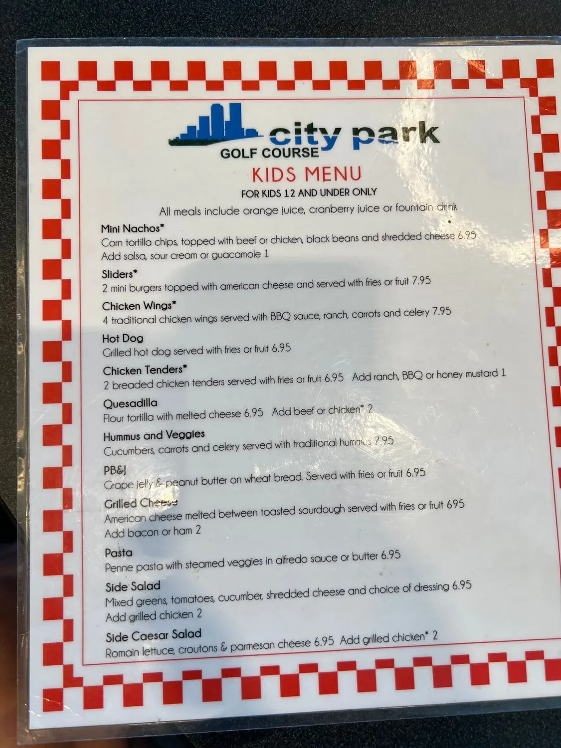 Menu 4