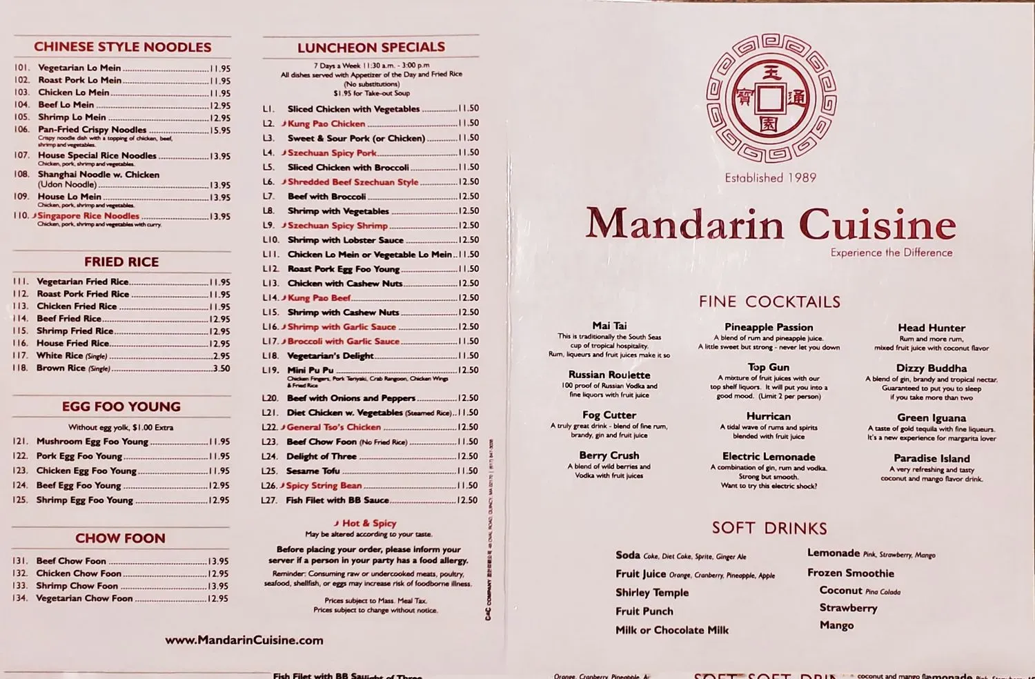 Menu 3