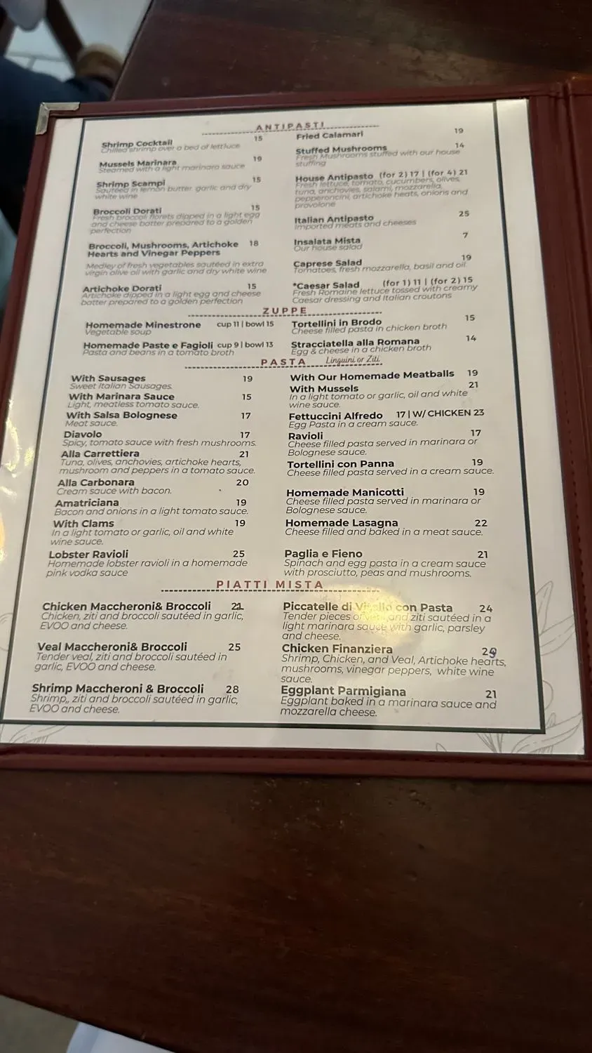 Menu 4