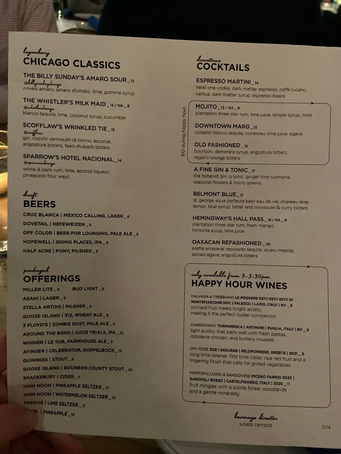 Menu 4