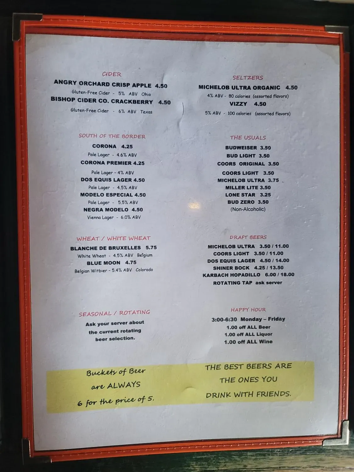 Menu 3