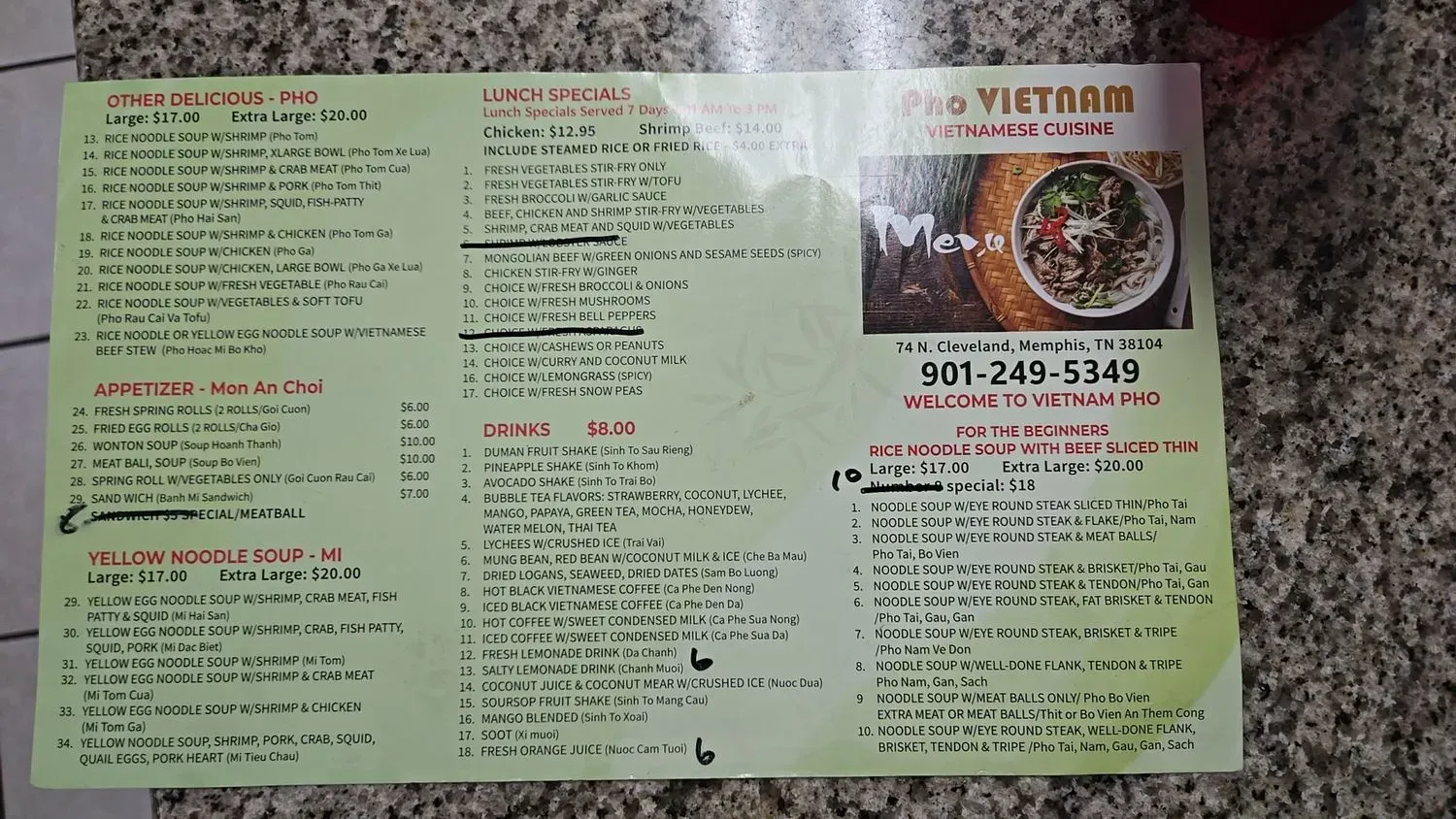 Menu 3