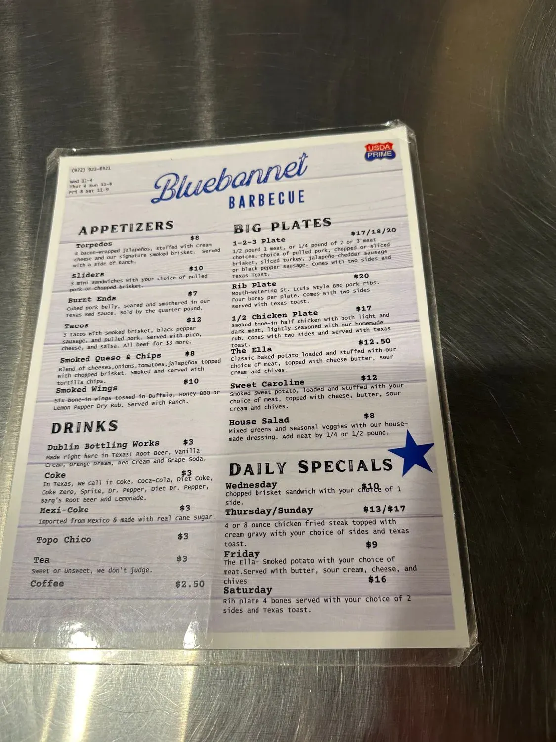 Menu 6