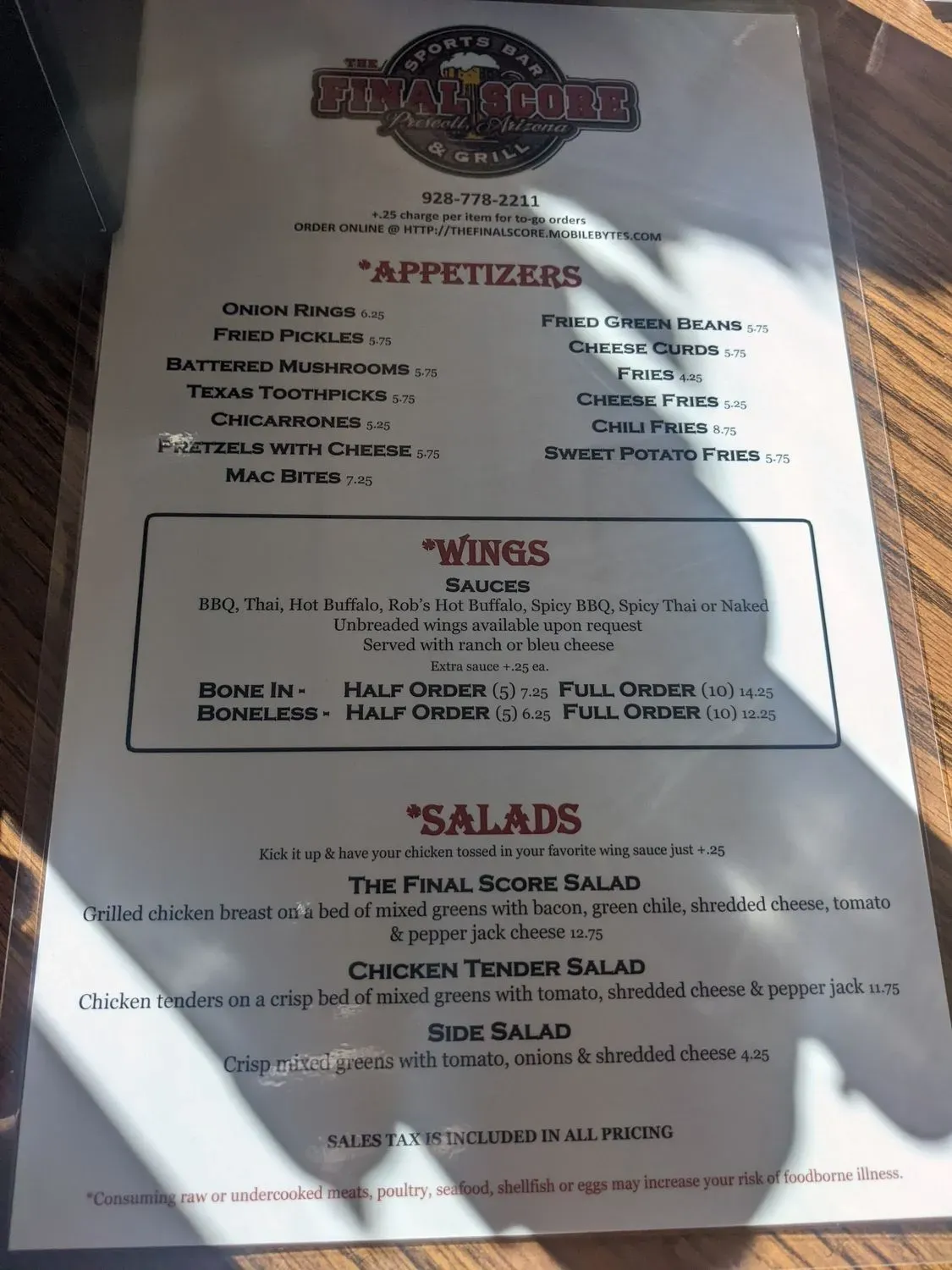 Menu 3