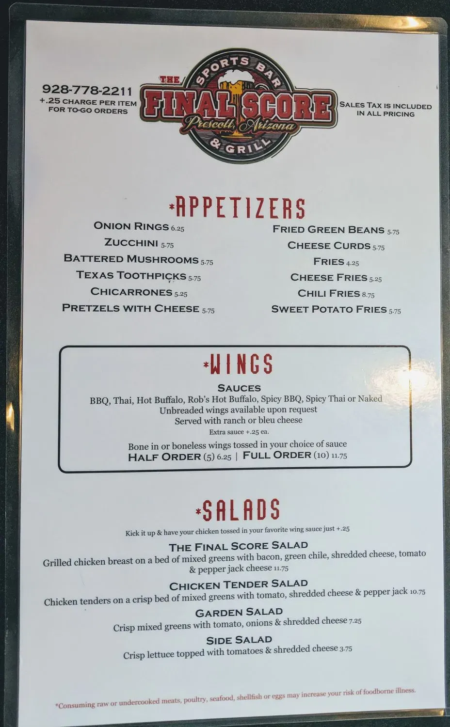 Menu 4