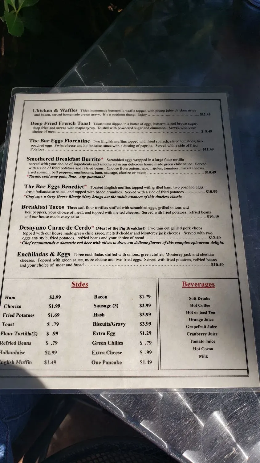 Menu 6