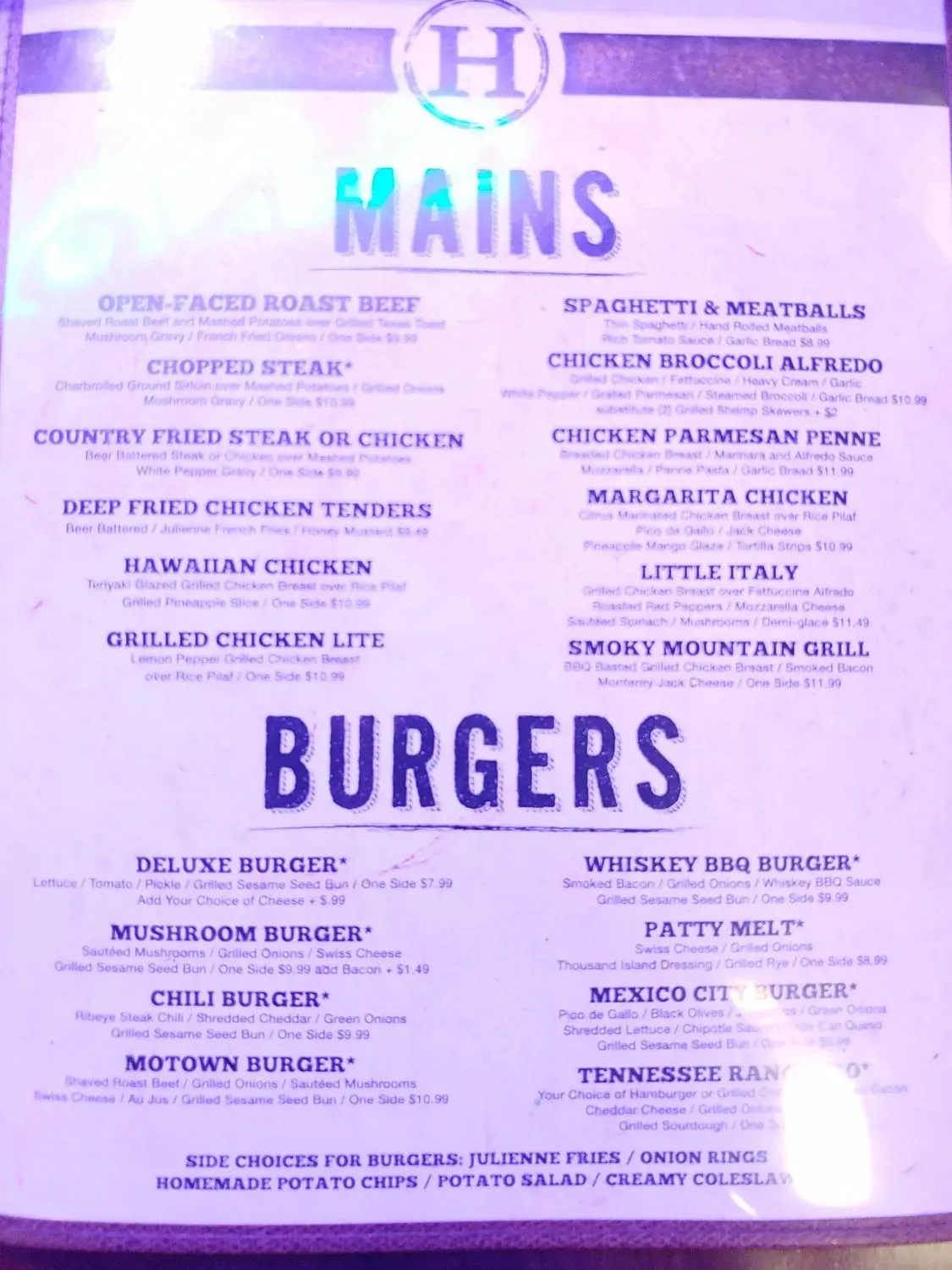 Menu 6