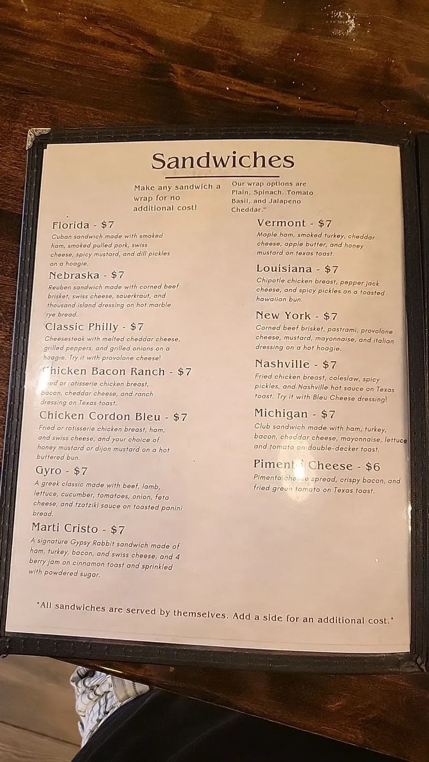 Menu 3