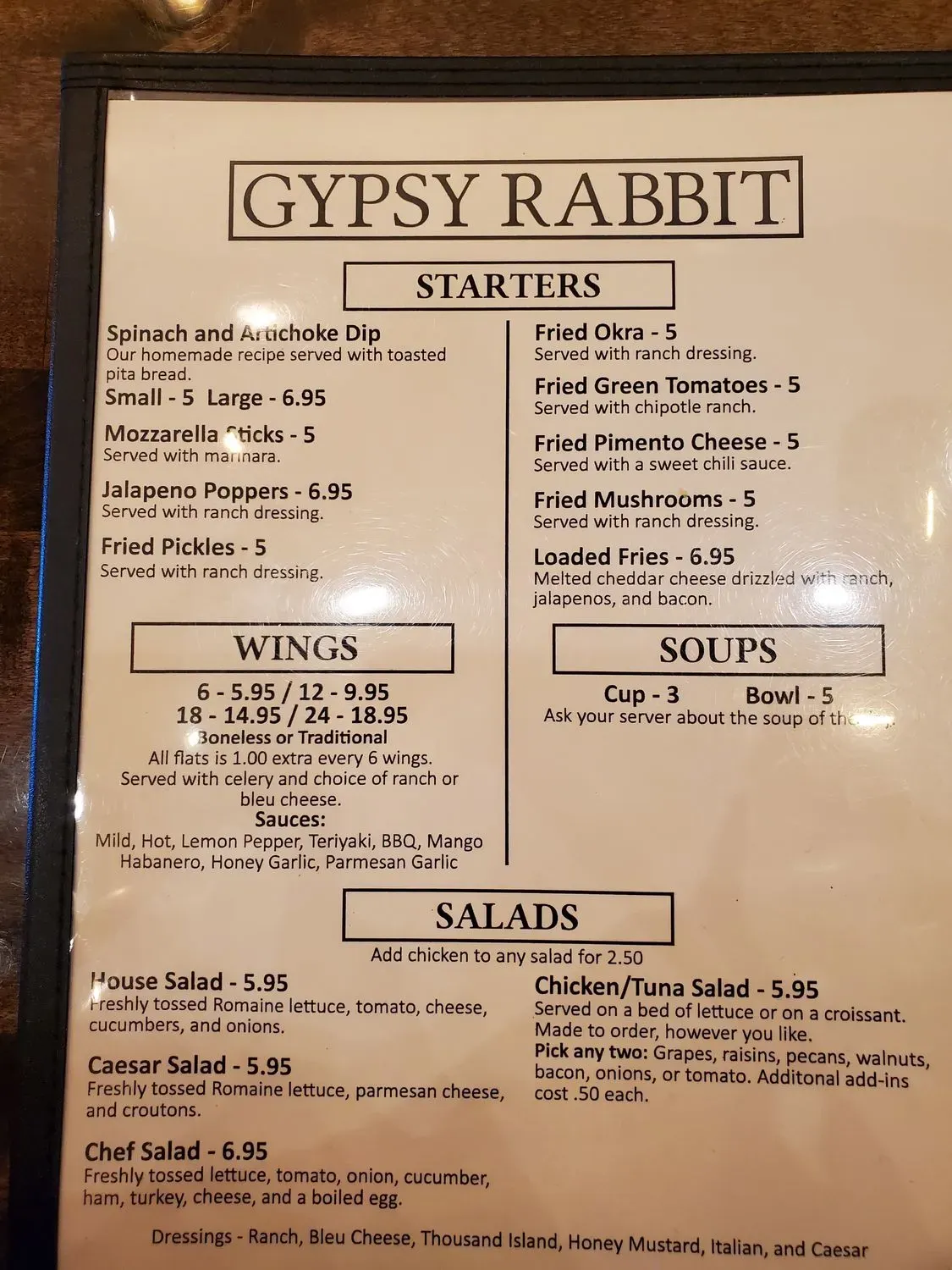 Menu 4