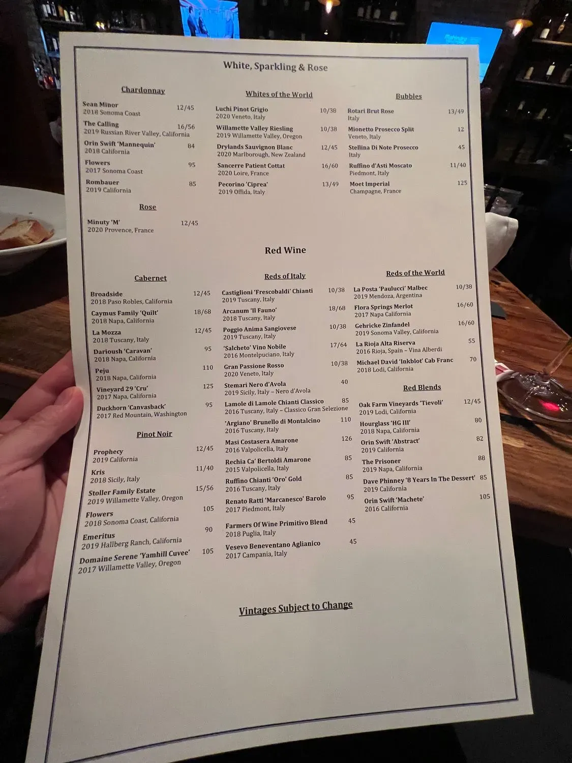 Menu 4