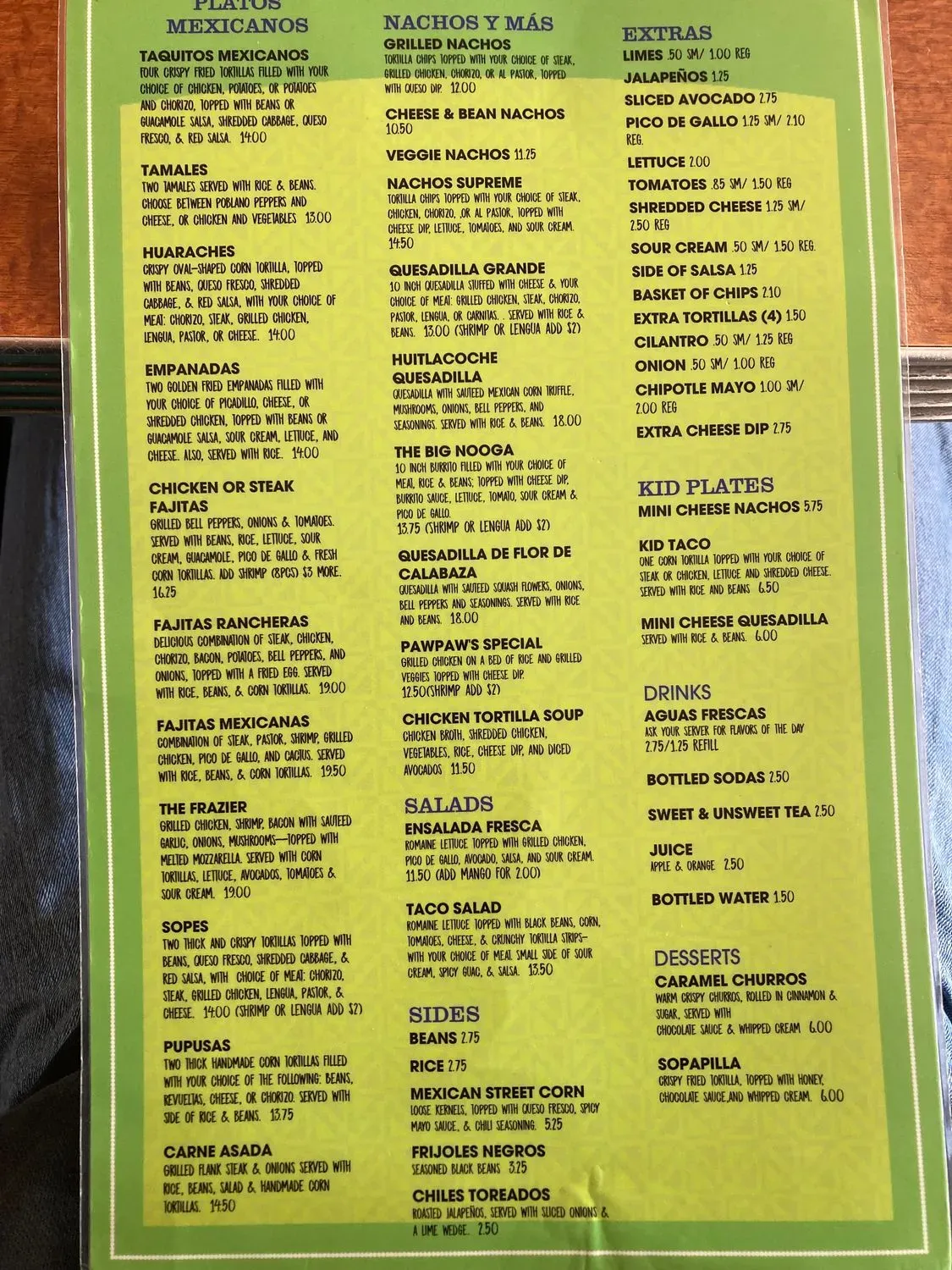 Menu 6