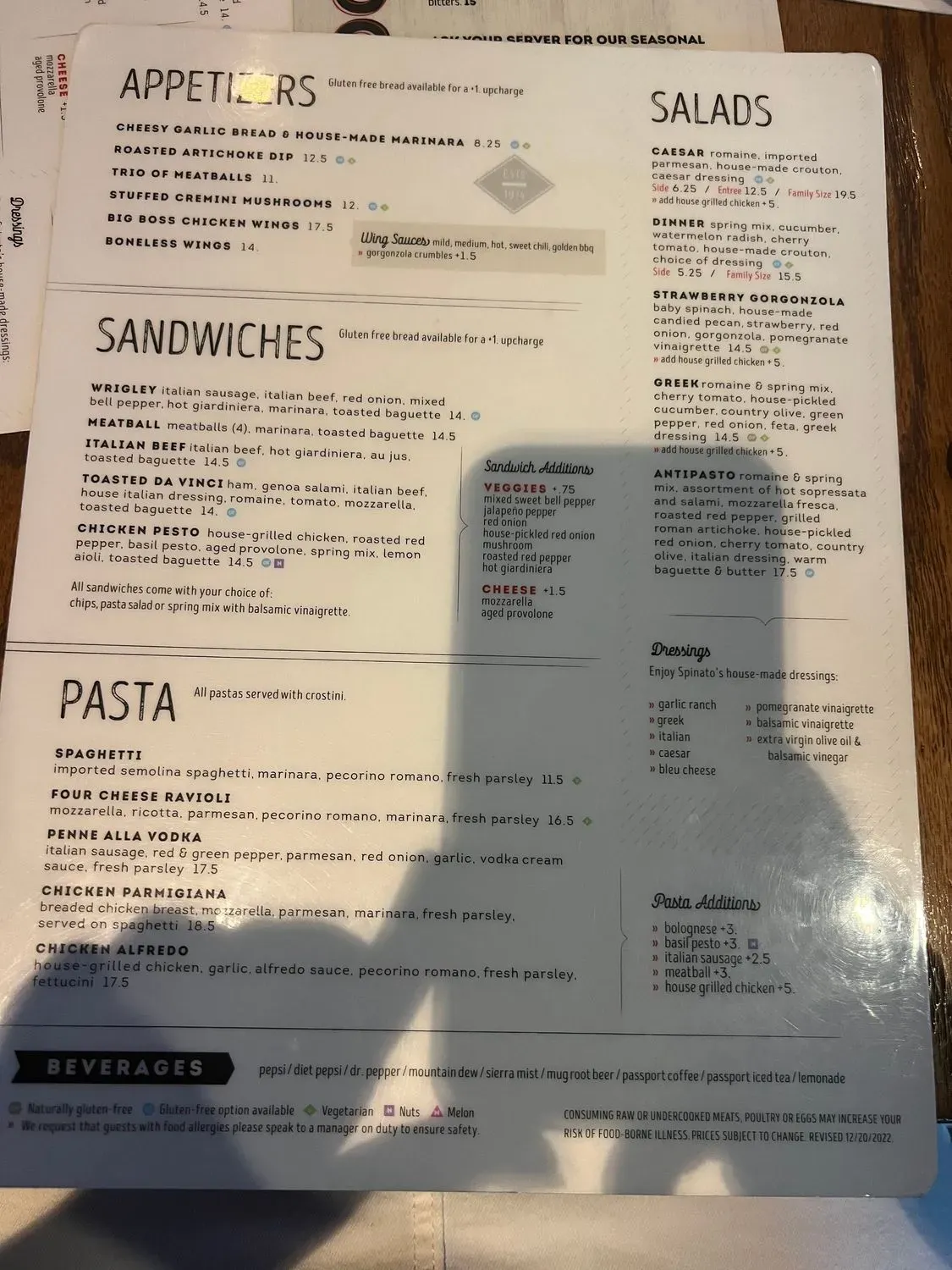 Menu 4