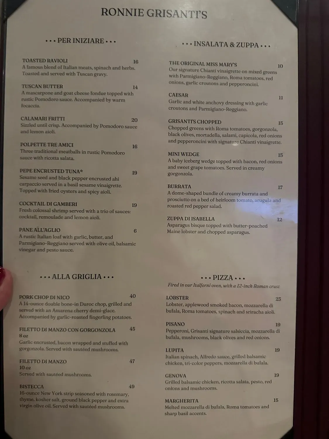 Menu 4