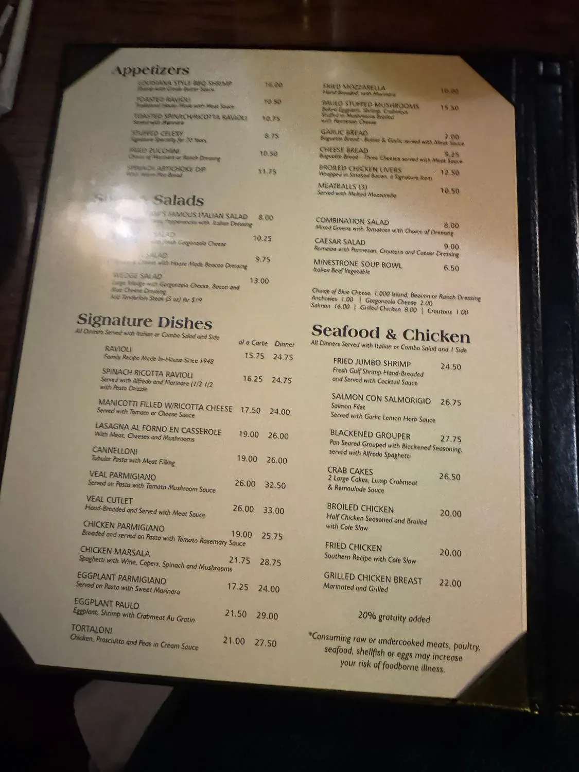 Menu 3