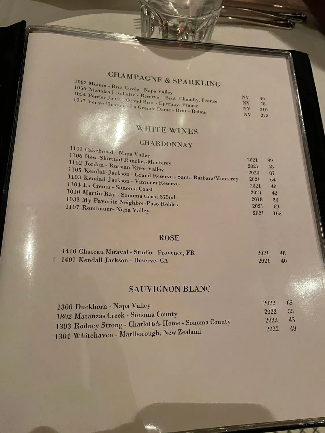 Menu 4