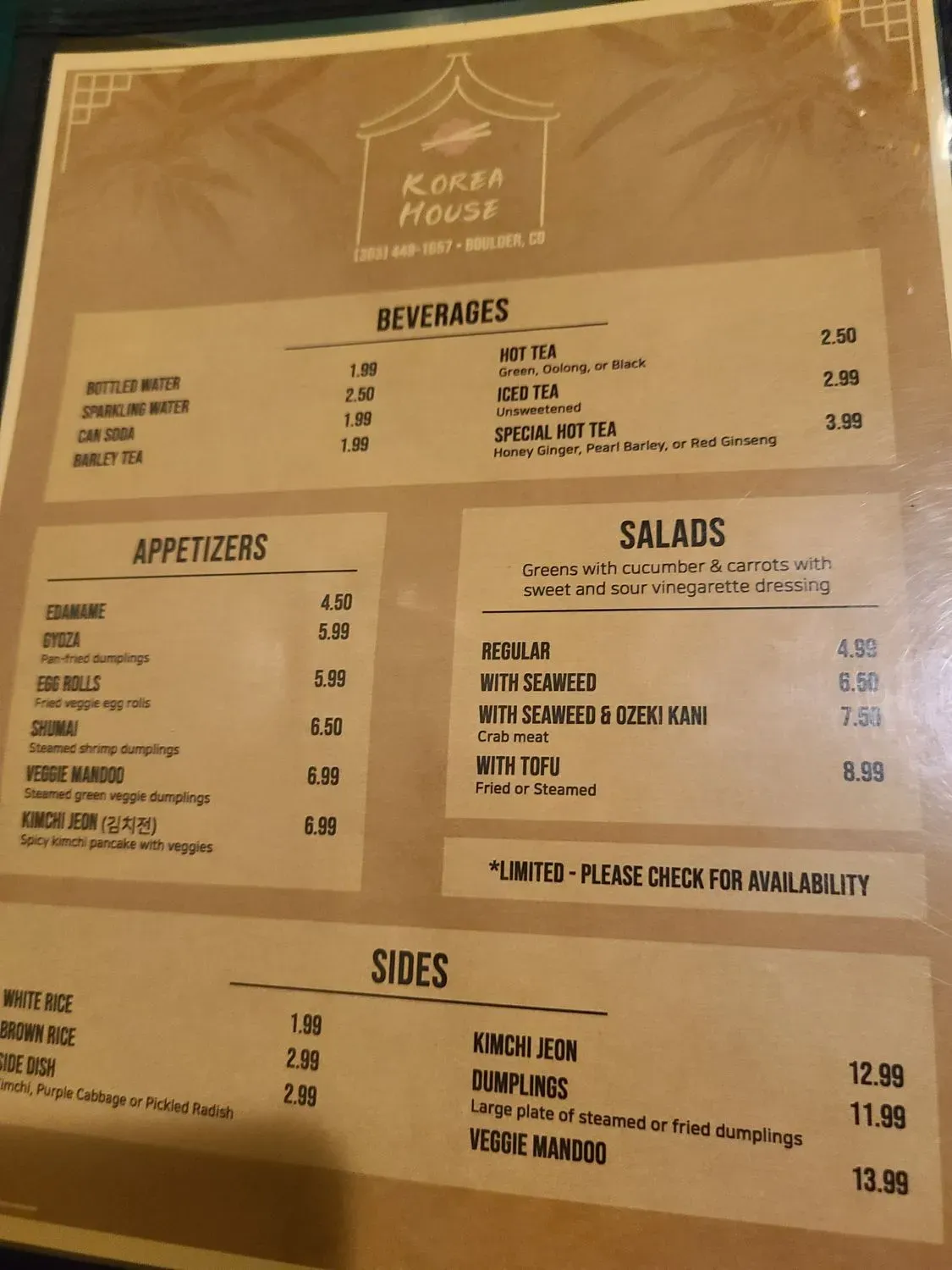 Menu 3