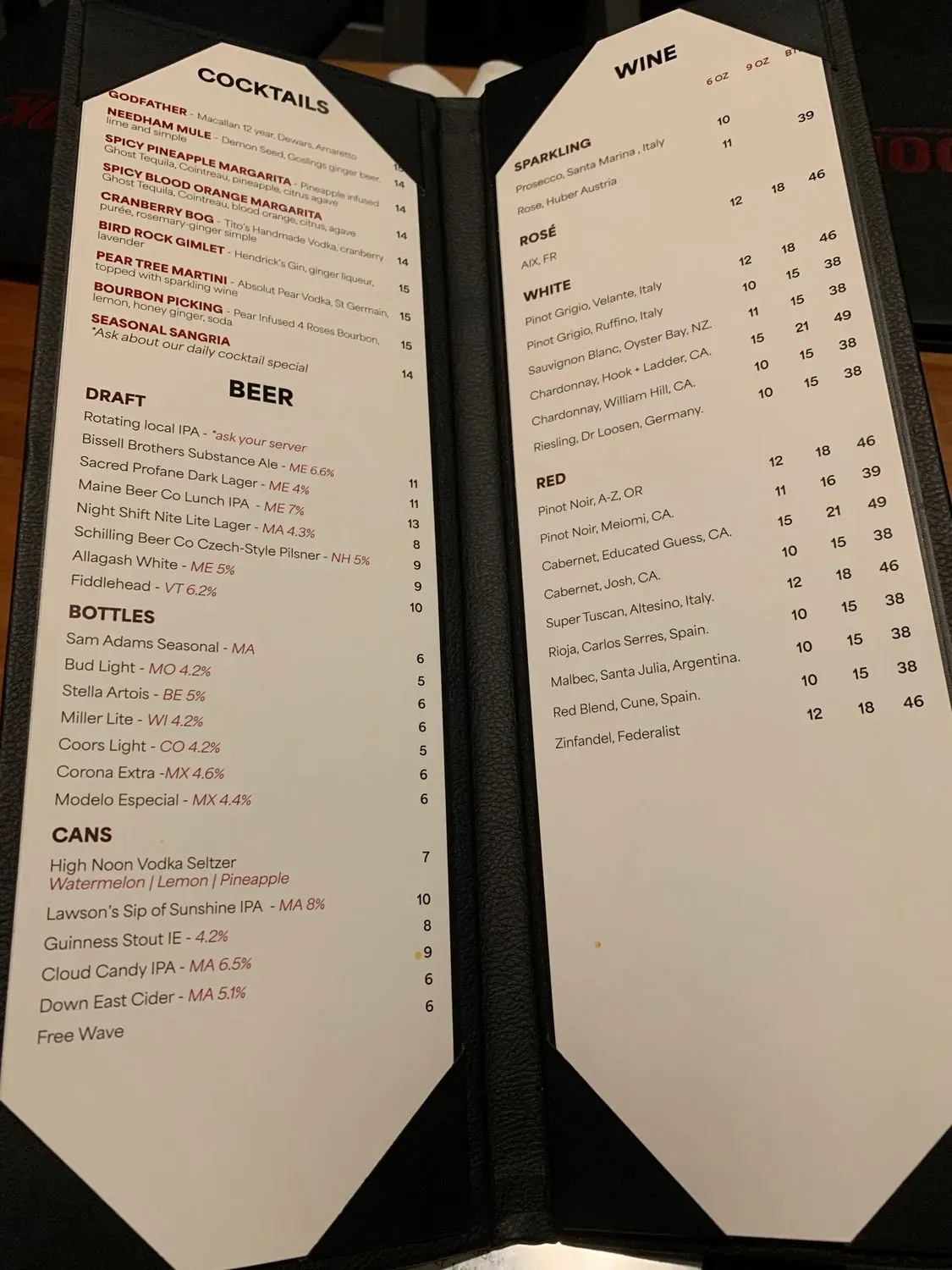 Menu 6