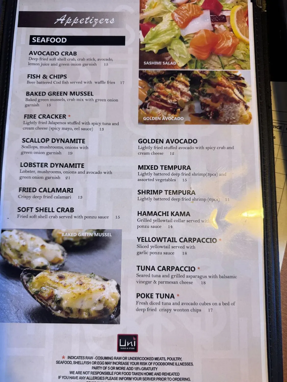 Menu 4