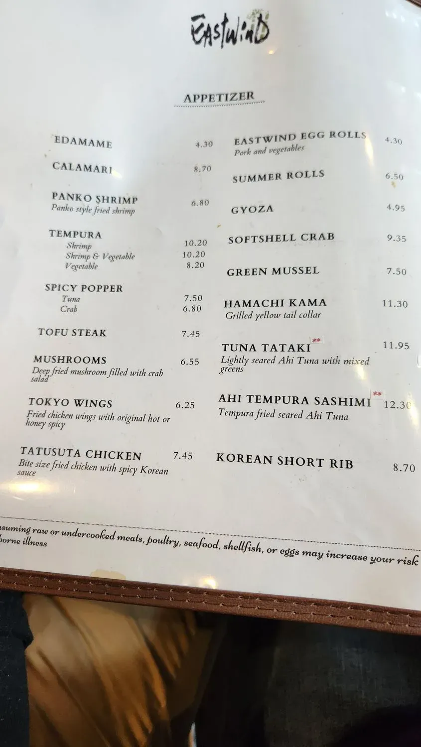 Menu 4