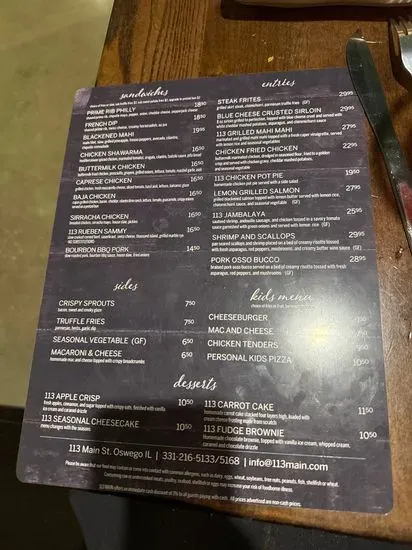 Menu 4