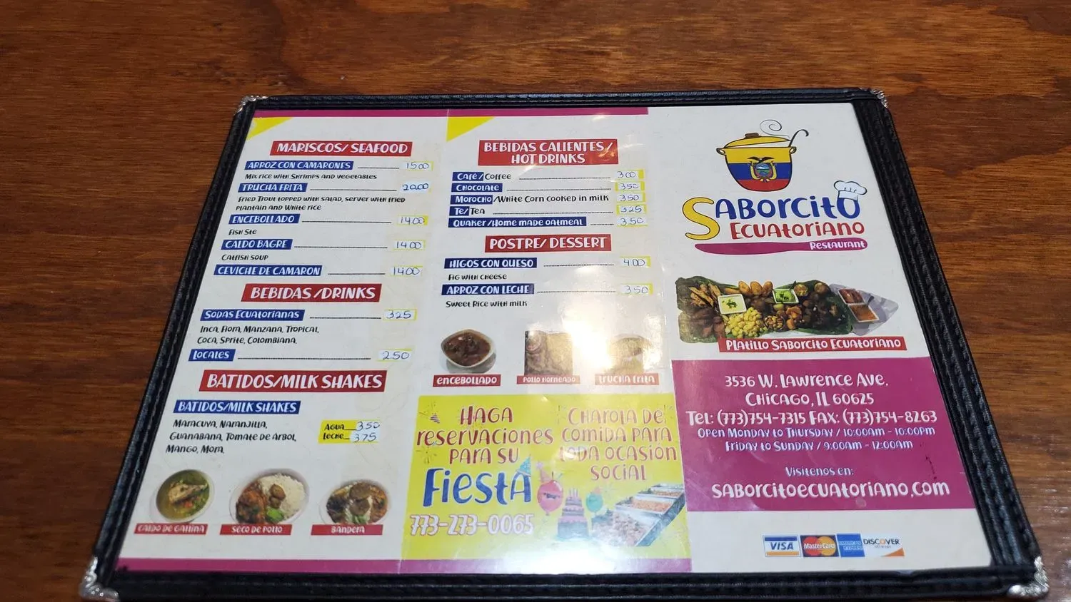 Menu 3