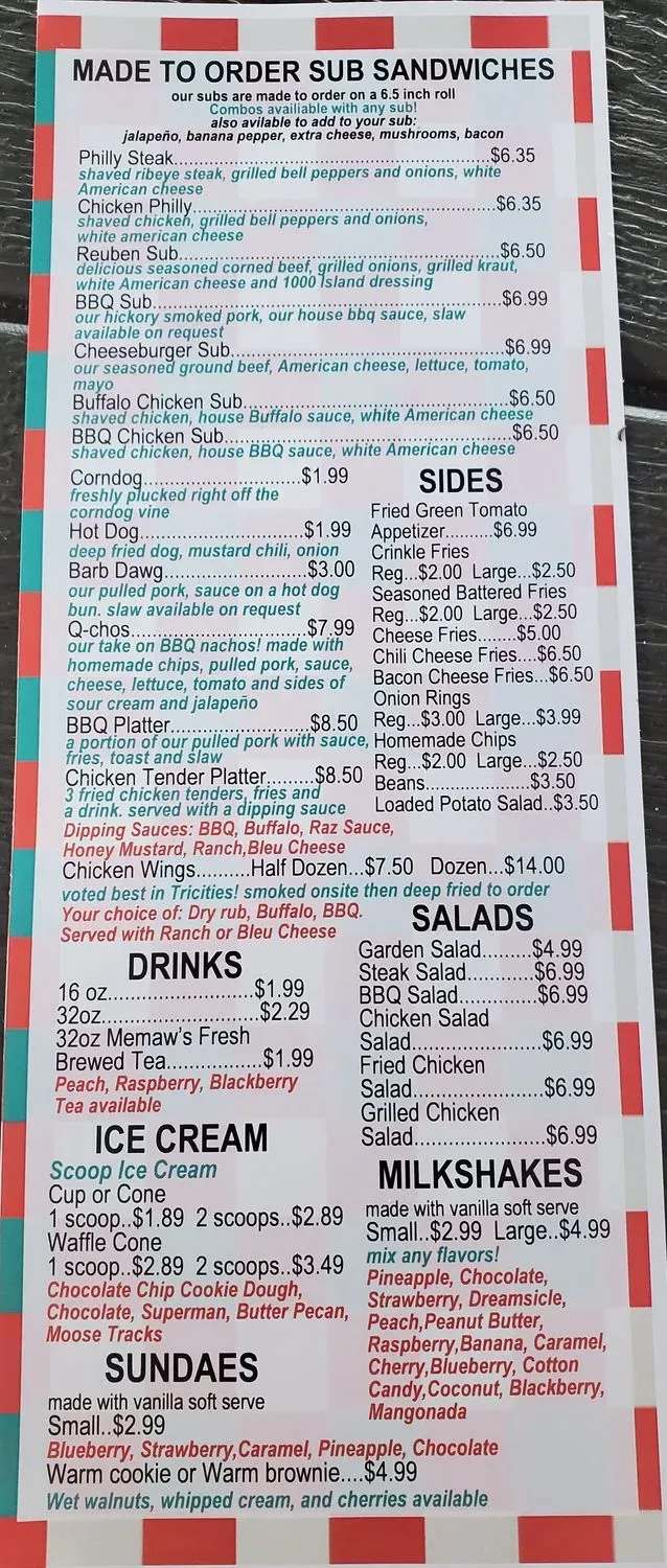 Menu 4