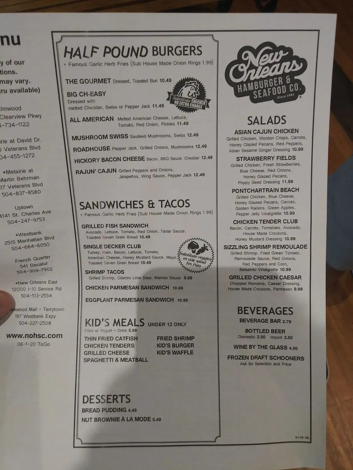 Menu 4