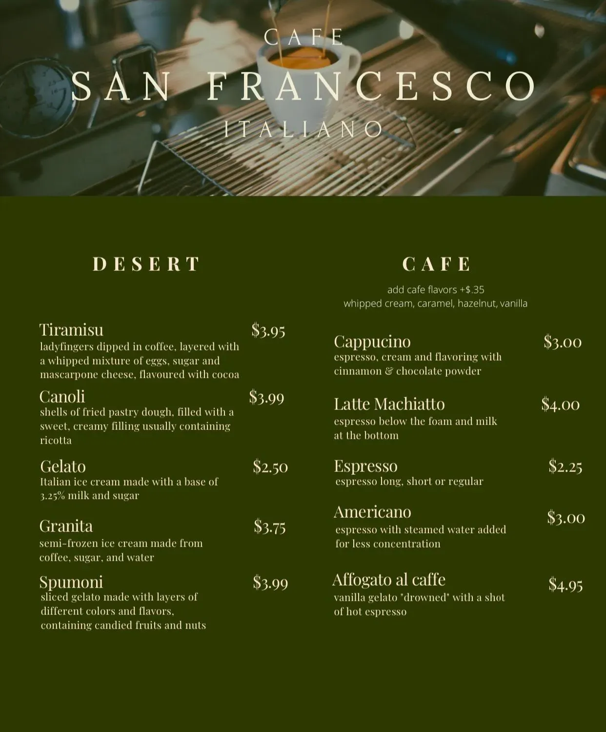 Menu 3