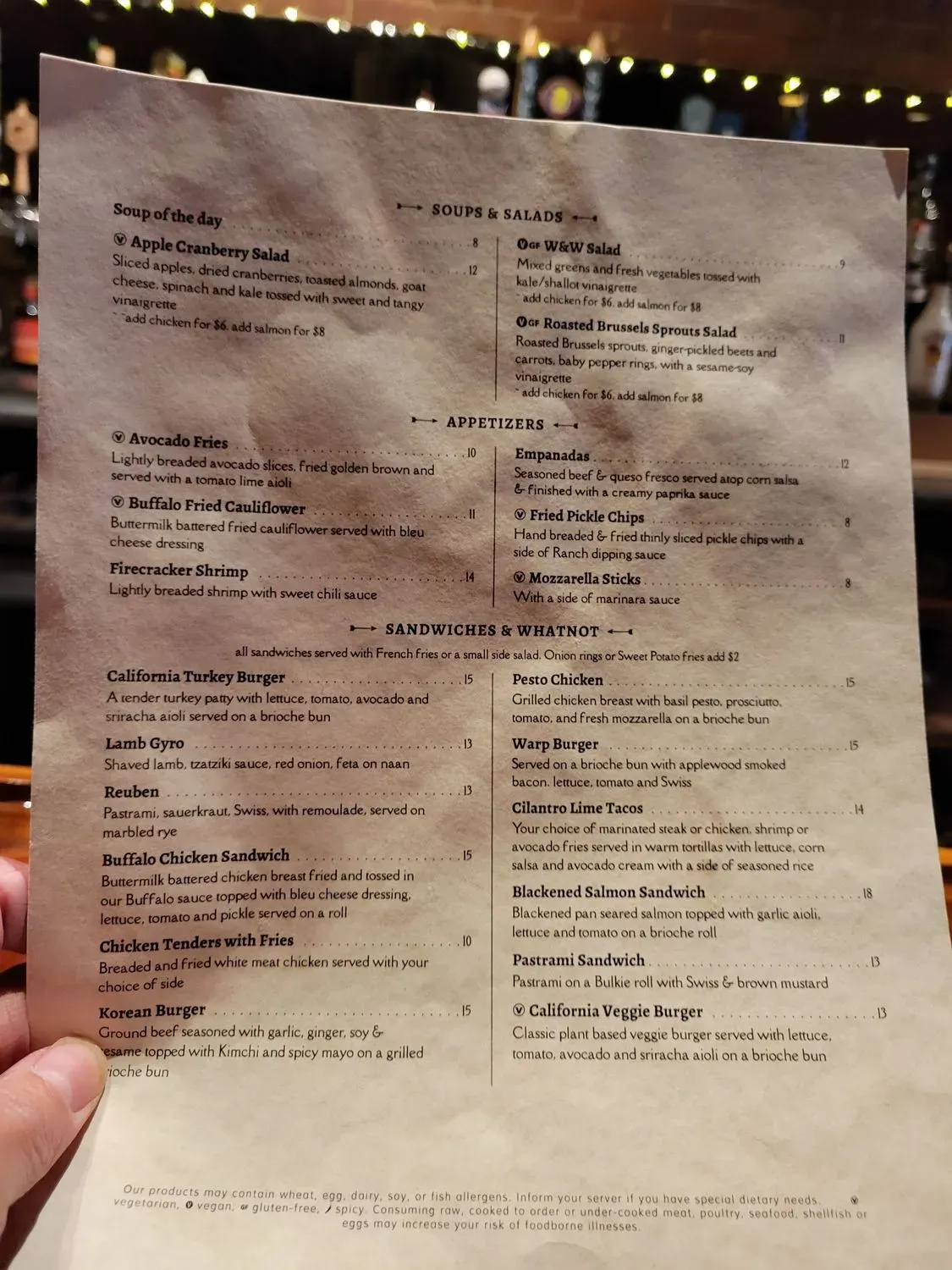 Menu 4