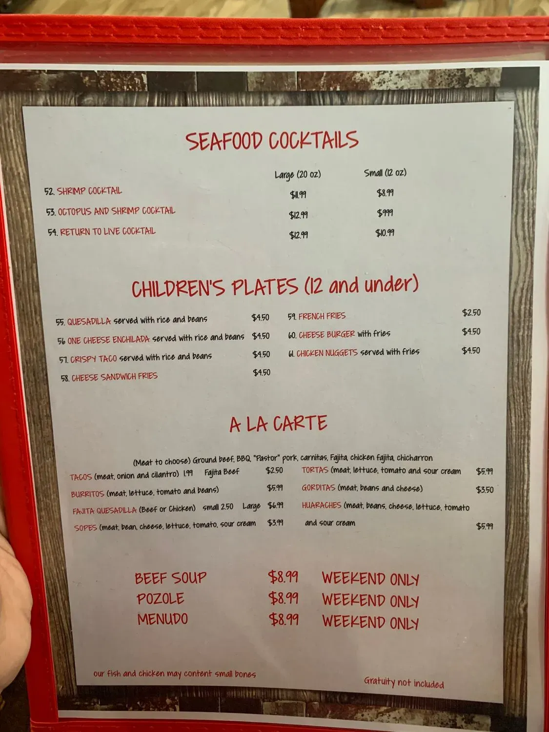 Menu 3