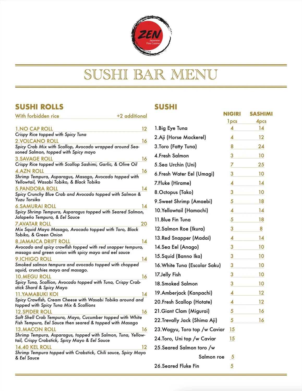 Menu 3