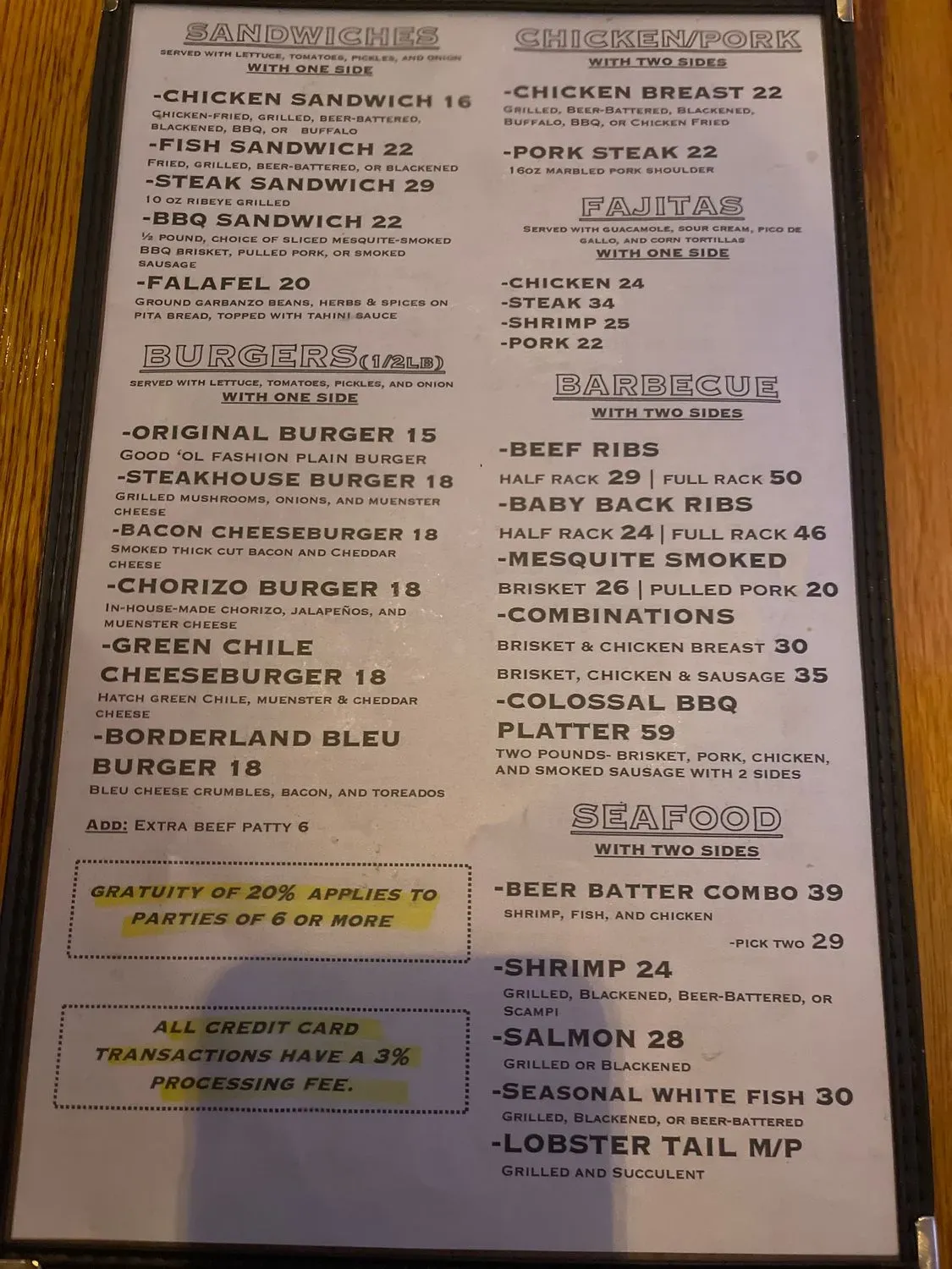 Menu 3