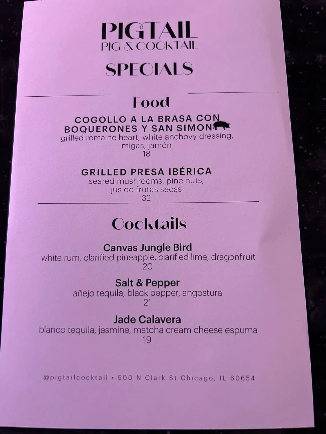 Menu 3