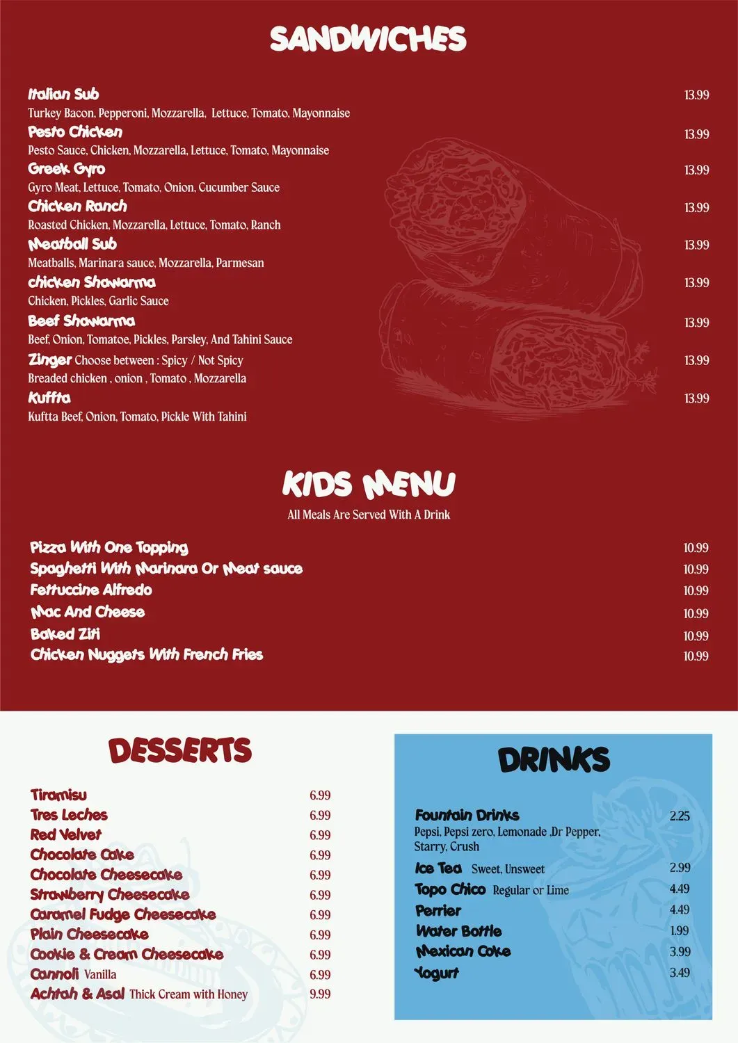 Menu 3