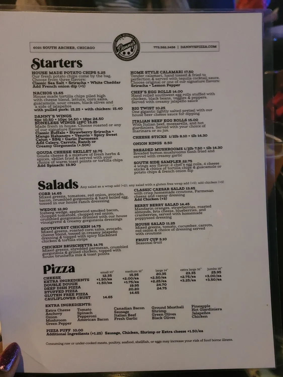 Menu 4