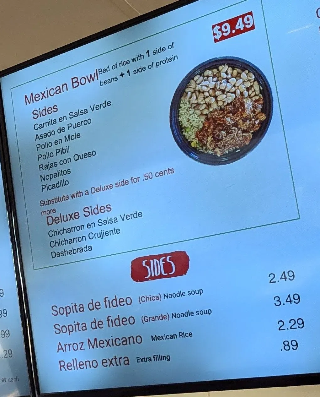 Menu 3