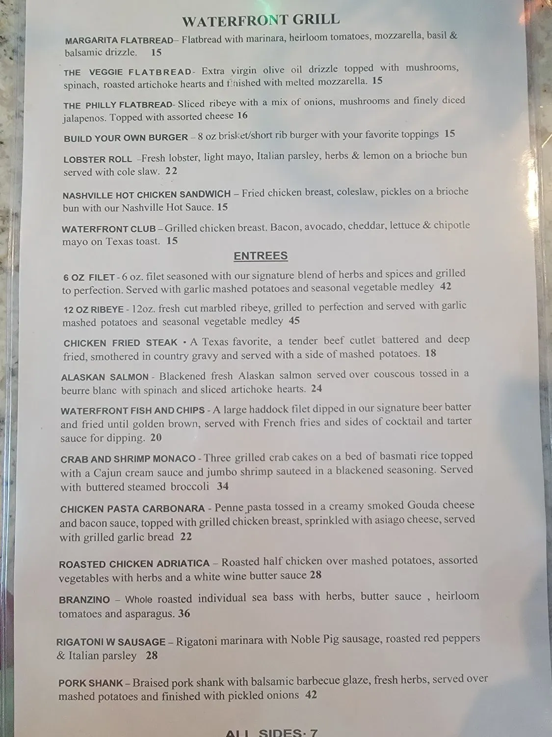 Menu 4