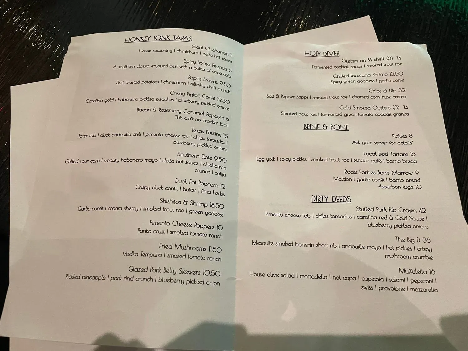 Menu 4