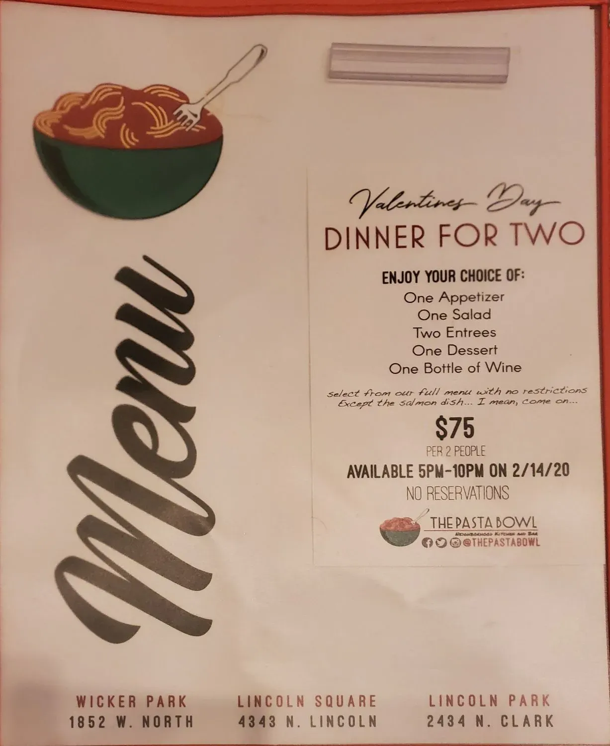 Menu 3